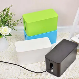 Image of wifi plastic cable management box organizer cable box