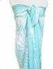 sarong plain beach cover up bikini swimwear rayon sarong for women