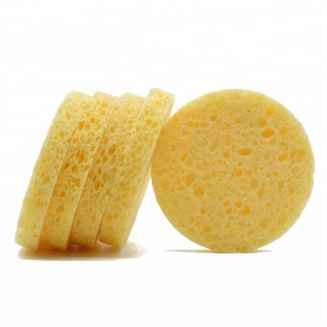 
Compressed Cellulose Cosmetic Makeup Sponges for Facial Cleansing 
