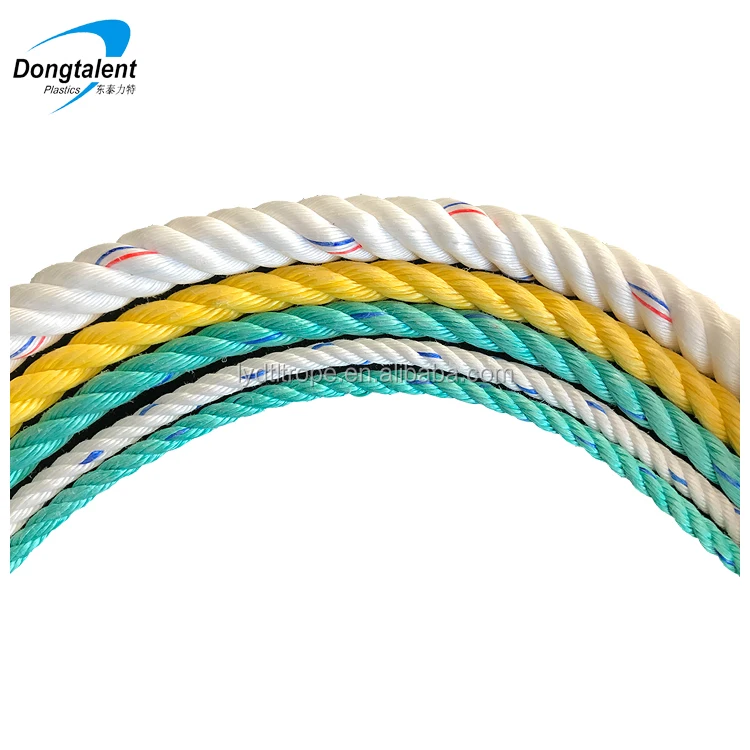 
Marine mooring twisted Polysteel rope/PP Danline rope 