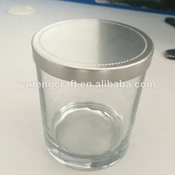 Custom Made Decorative Glass Jars With Metal Lids Wholesale Buy