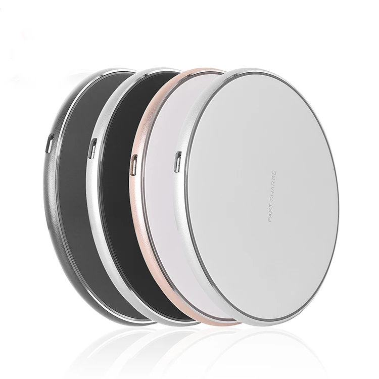 New 2019 Trending Product 5W 7.5W 10W Fast Wireless Charging Pad Qi Wireless Charger