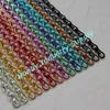 Wholesale Assorted Colors 9mm & 12mm Aluminum Double Hook Link Chain