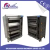 Lebanese bread fired pizza oven electric 220V 6 trays 3 deck bakery oven