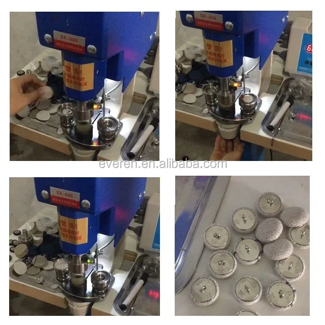 Semi Automatic Fabric Covered Button Making Press Machine Buy Button
