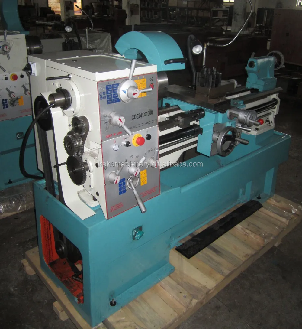 Rotor Cutting Parallel Lathes Metal Bench Work Cd6241 Lathe Machine
