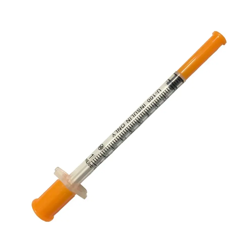 
medical sterile 100 unit insulin syringe with 30g needle 
