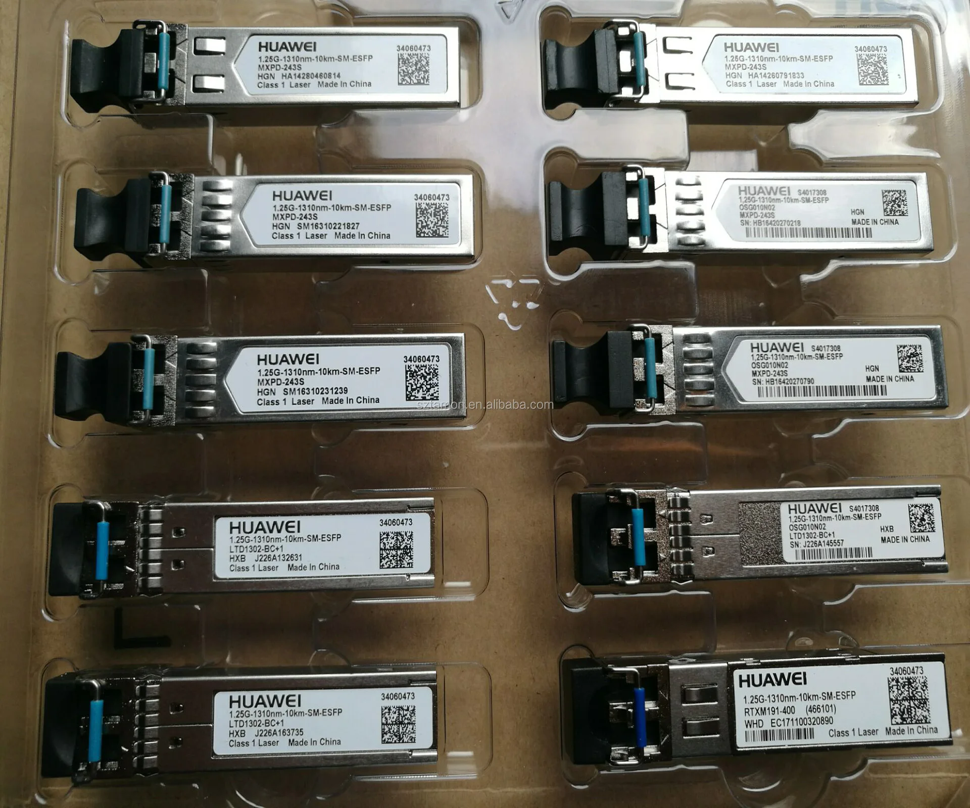 Original HUAWEI Optical module; Optical transceiver 1.25G1310nm10km