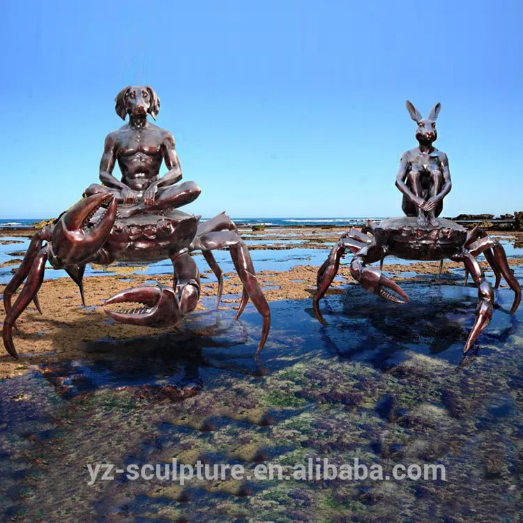 Details about   China Collectible Handwork Carving Bronze Lifelike Crab Statues 