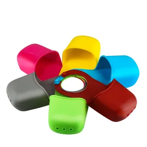 Image of Bpa Free silicone kitchen sponge dish holder