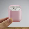 Super slim matte soft TPU cover for AirPods case, no sweats no fingerprints not become dirty like silicone case