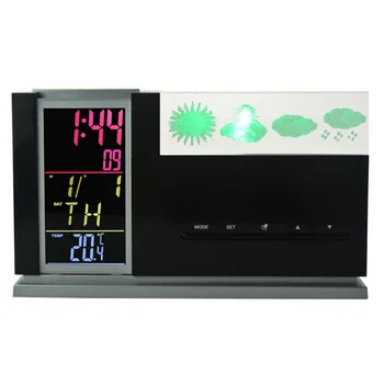 Best Quality 3d Crystal Radio Wave Bedroom Alarm Clock With Weather Station Buy Bedroom Alarm Clock With Weather Station Radio Wave Weather Station