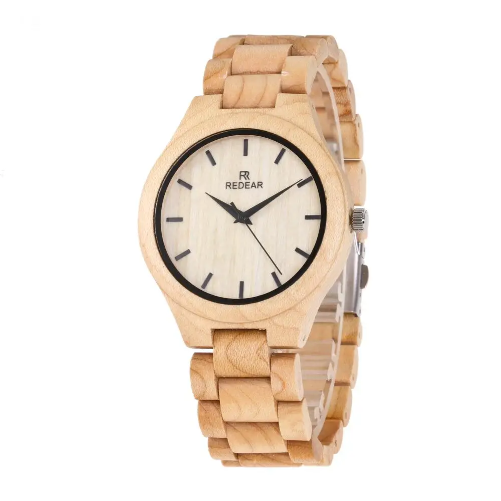 

N2017 New Featured Products,High Quality Men and Women Wrist Wood Watch with Miyota Movement, Dark color