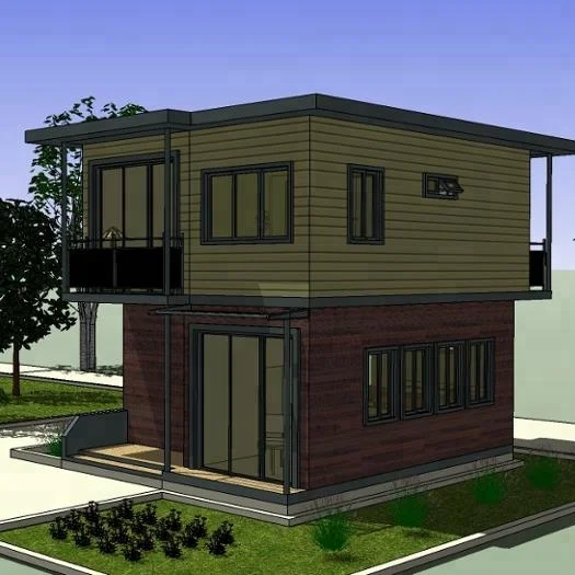 Modular house 69 m2 mobile home prefab homes safest portable building