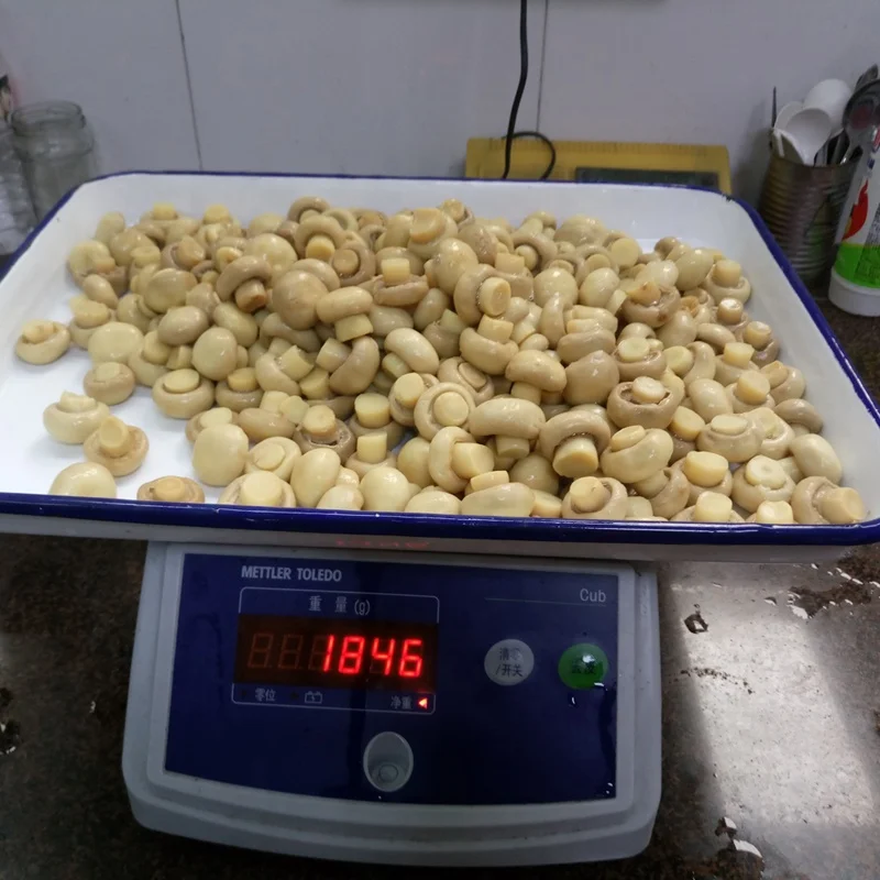 
Whole Pickled Mushrooms in tins 