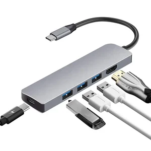 5 1 Type C Multiport Adapter HDMI & USB Charging