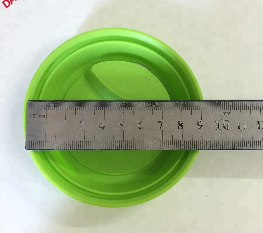 Coffee Cup Universal Bpa Free Food Grade Silicone Lid Size 9cm Cups & Saucers