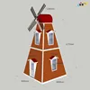 windmill luxury vacation prefab house building prefabricated villa