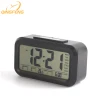 QingFeng QF-9775 Modern Plastic Digital LCD Display Desktop Table Alarm Clocks with Temperature Humidity Calendar Date