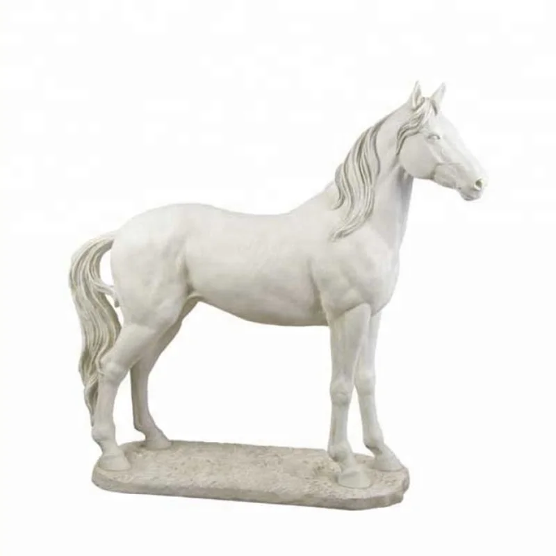 Outdoor Decoration Life Size Fiberglass Horse Sculpture Resin Garden Horse Statue For Sale Buy