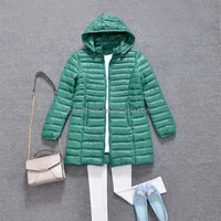 

2018 winter jacket women solid color slim long winter coat women outerwear plus size womens down jacket