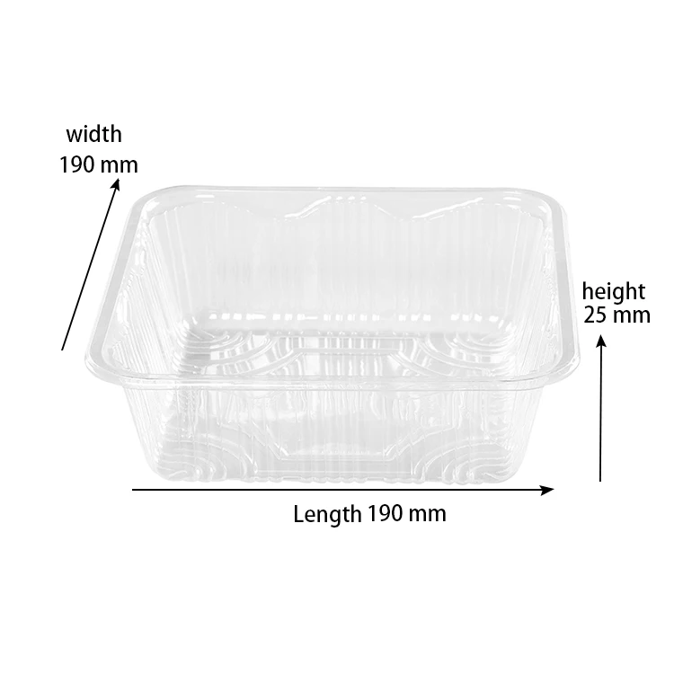 YICK TAK High Barrier Disposable Plastic Meat Tray suitable for MAP Packing