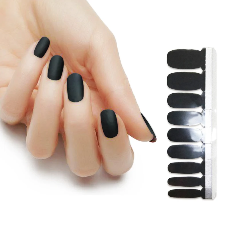 

KIKILEE matte 100% real Nail polish wraps for nail beauty DIY, All kinds;customized