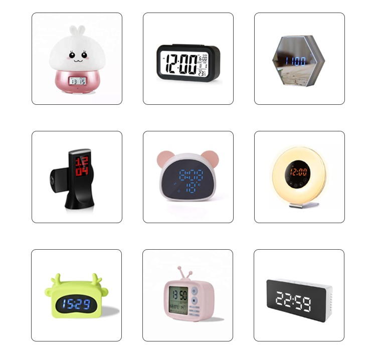 Best Sale Natural Wake Up Clock Led Night Light Bt Speaker Alarm Clock