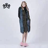 stable quality long european style double-sided winter overcoat 2018 luxury silver fox fur coat for female