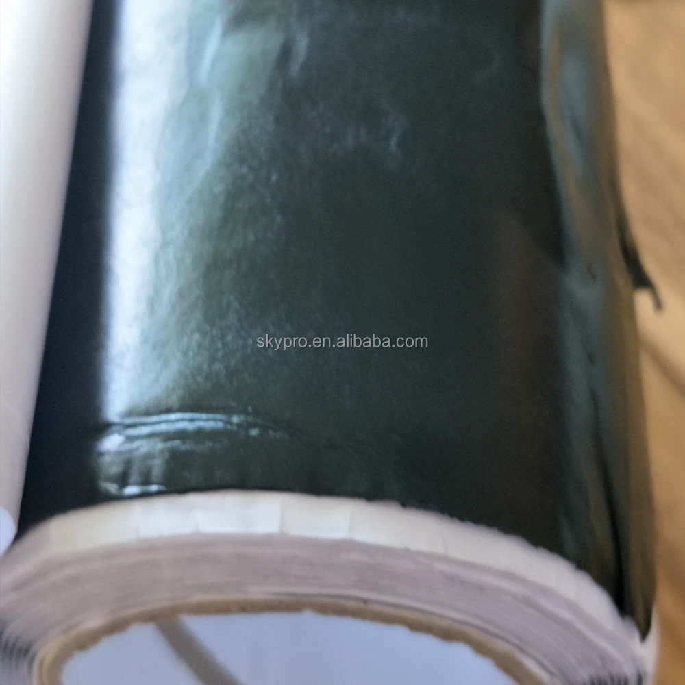 Ecofriendly Self Adhesive Butyl Rubber Roll Nontoxic Butyl Rubber