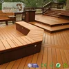Two level decking design with frost-prof decking footing for Backyard decks project