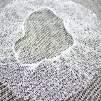 Disposable Invisible Hair Net Brown Black Brown White Nylon
