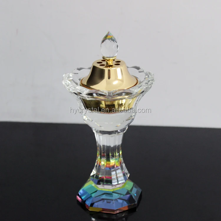 wholesale fancy arabic crystal incense burner censer
