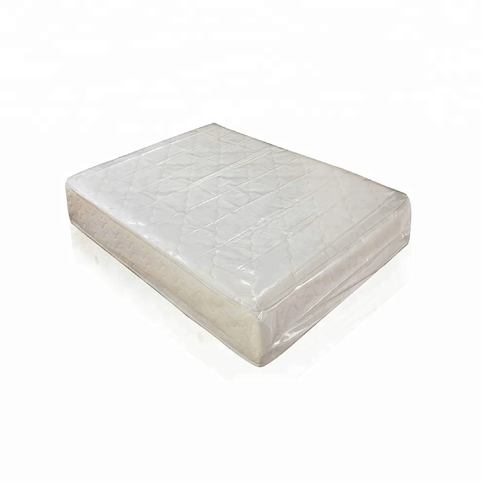 

Heavy Duty Plastic Cover Protector 4 Mil Thick Queen Mattress Bags For Moving, Clear