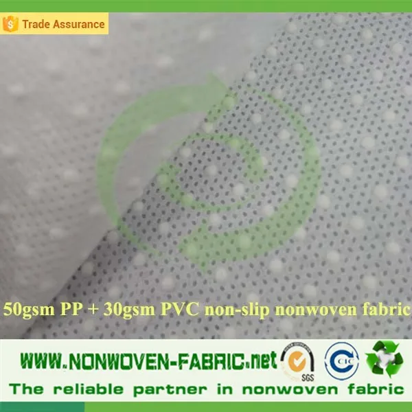 PP fabric home textile anti skid fabric , anti slip flooring