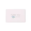 Thank you So Much Painting Wishes Outer Box Art Blank Greeting Card with Envelope