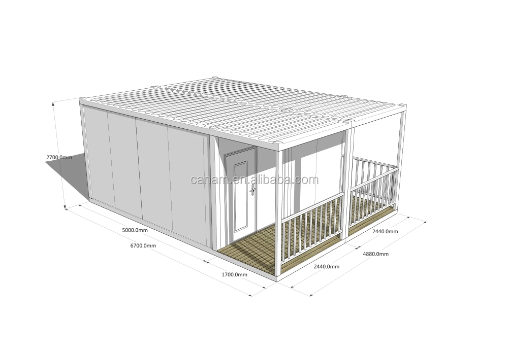 low cost modern container house for sale, prefab container house design for vacation