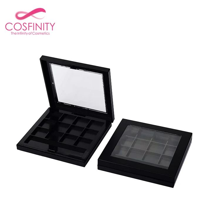Makeup box cosmetic eyeshadow packaging empty cosmetic eye shadow case private label eyeshadow palette