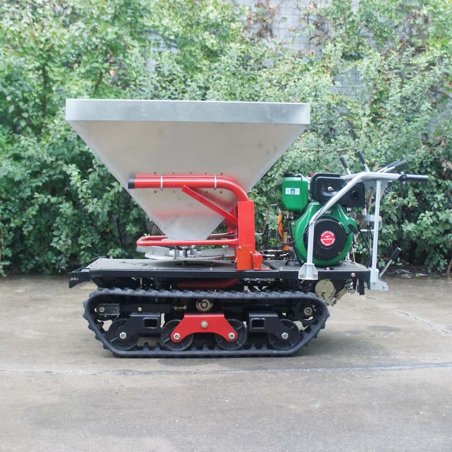 Mini Crawler Type Hydraulic Motor Drive Fertiliser Spreader Buy
