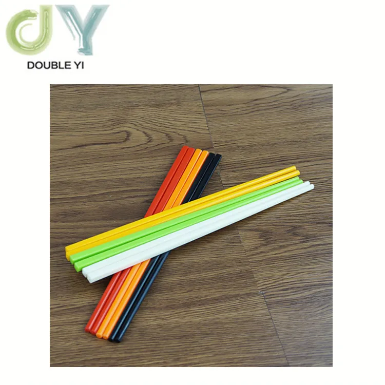 

High quality melamine chopsticks, 27cm colorful plastic chopsticks