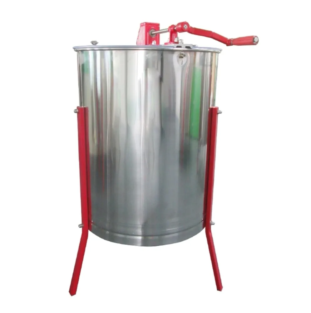 
Wholesale Stainless Steel 4 Frames Manual Honey Extractor 