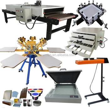 hand screen printing machine