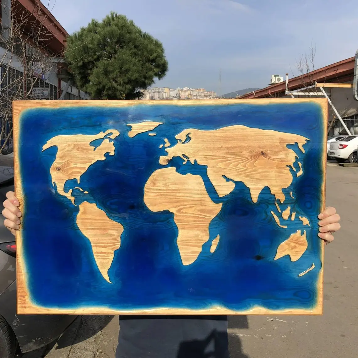 ZDS ultra clear  WOOD RESIN for epoxy table coasters alibaba.com