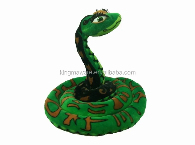 giant snake cuddly toy