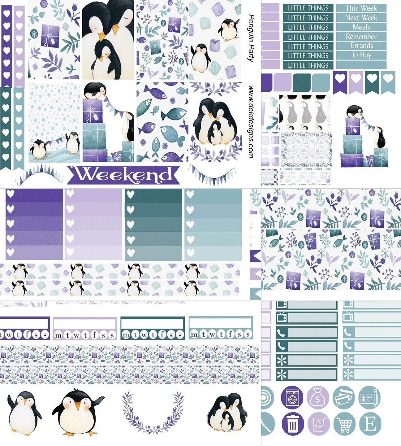 Garden Party 8-1//2x11 150-905A June 2017 July 2016 AT-A-GLANCE 150-905A-17 Academic Year Weekly//Monthly Planner