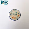 China custom aluminum unique colour print pin badge enamel badge