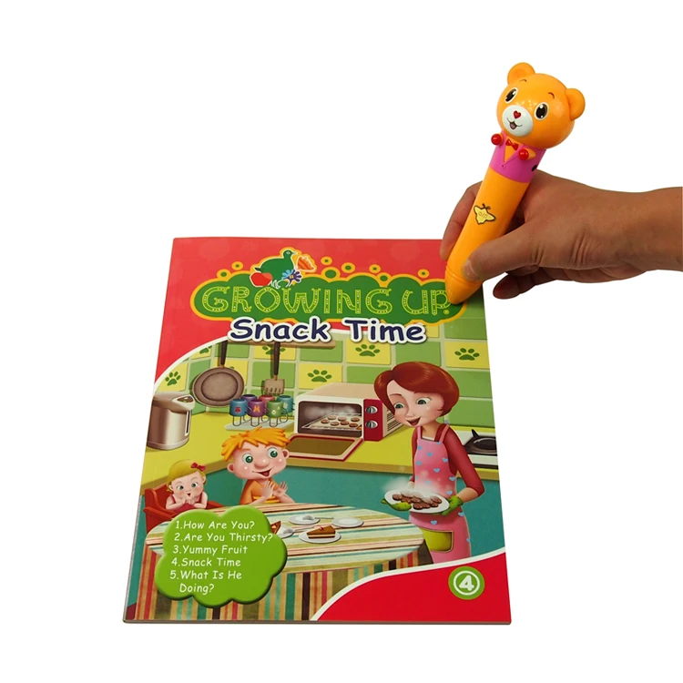 
Children English Book Growing Up and Smart Reading Pen for Preschool Kids Learning English in Philippine 