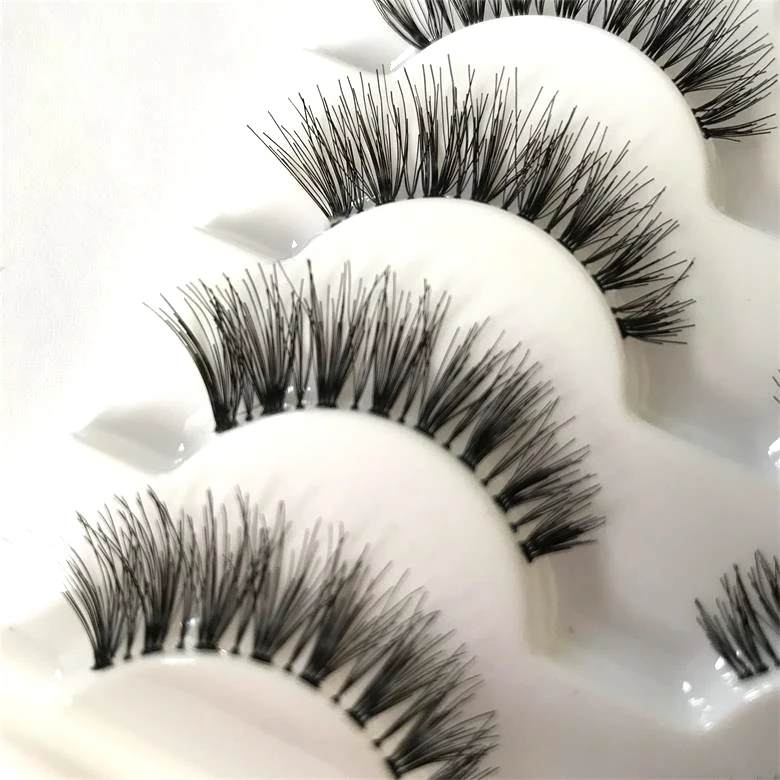 

Super September Popular Selling Wispy Soft And Natural Synthetic False Eyelash