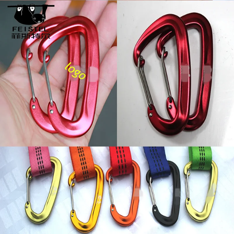 D Shape Carabiner Wholesale,Hot Sale D Shaped Mountain Climbing