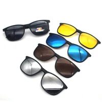 

New clip on Optical Frame clip in Multi Colored PC Clip On Sunglass